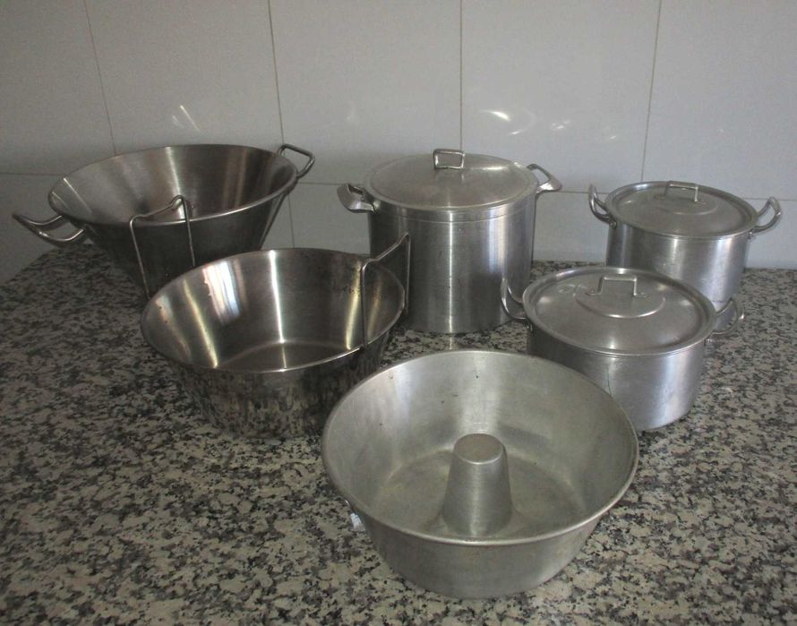 Utensílios de Cozinha Vintage e Profissional Escorredor Panelas Tacho Forma Fritadeira