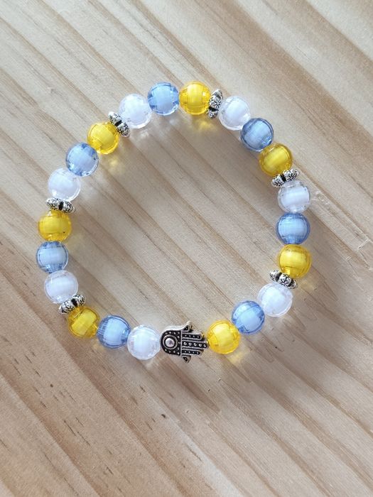 Pulseira feita à mão