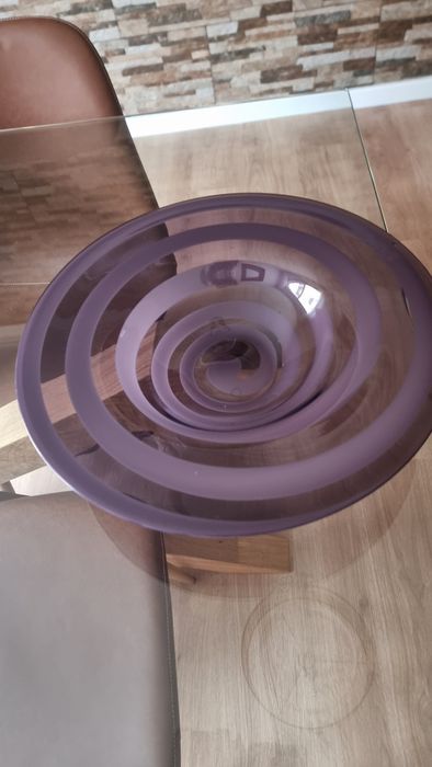 Centro de mesa em vidro Murano