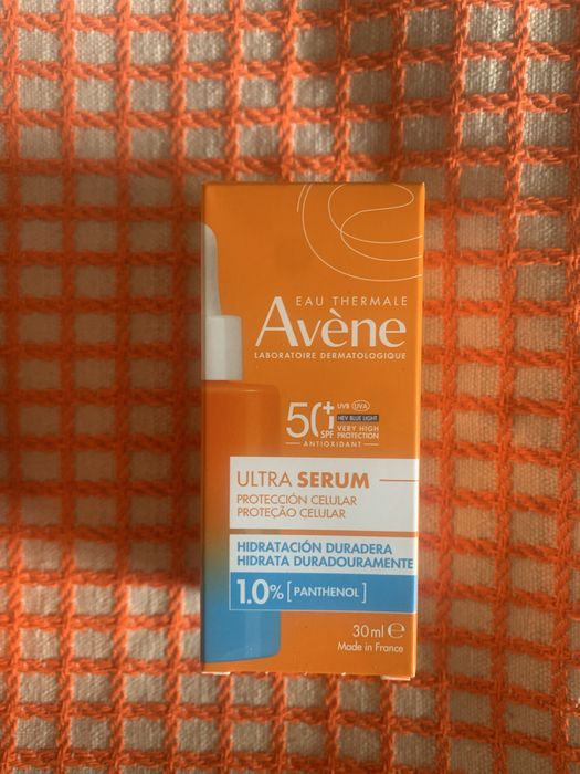 Protetor solar e serum