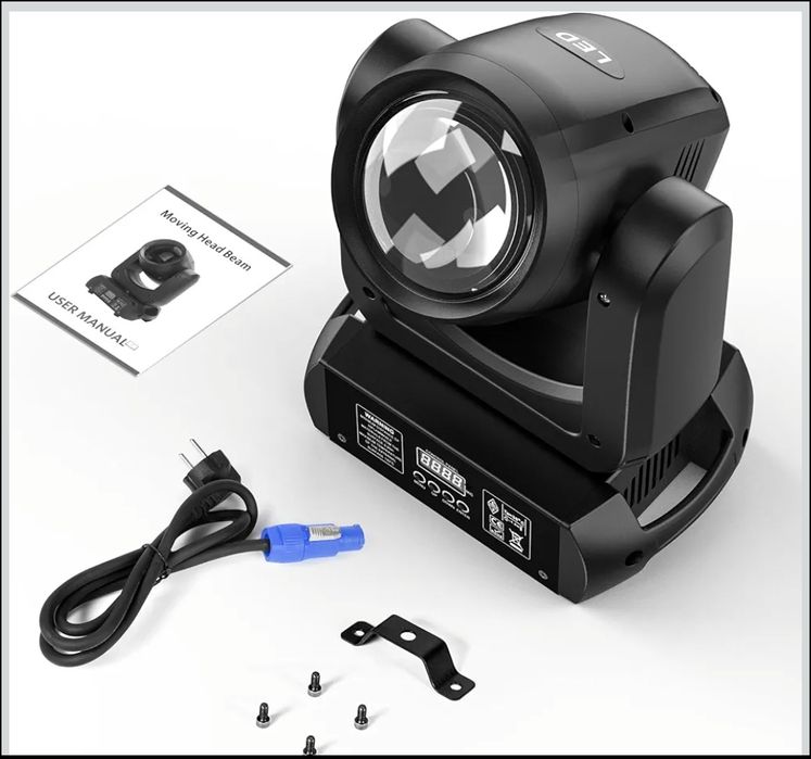 150 Вт рухома головка світлодіодна DMX512 точковий промінь RGBW