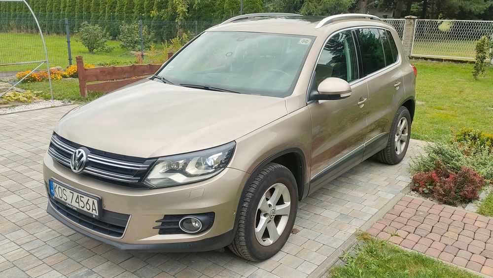 Volkswagen Tiguan 4x4 2.0 tdi automat webasto sam parkuje bi-xenony