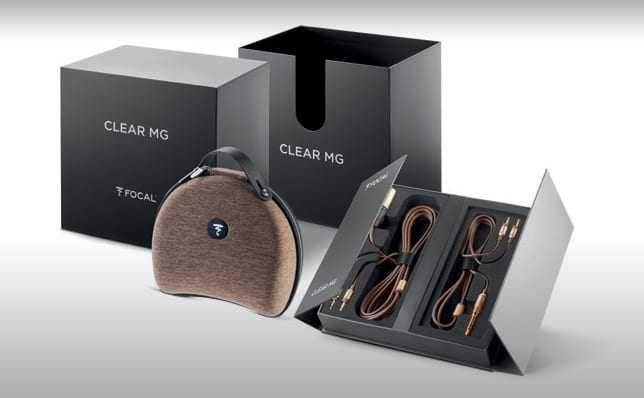 Wokółuszne słuchawki otwarte Focal Clear MG z etui 2 lata gwarancji