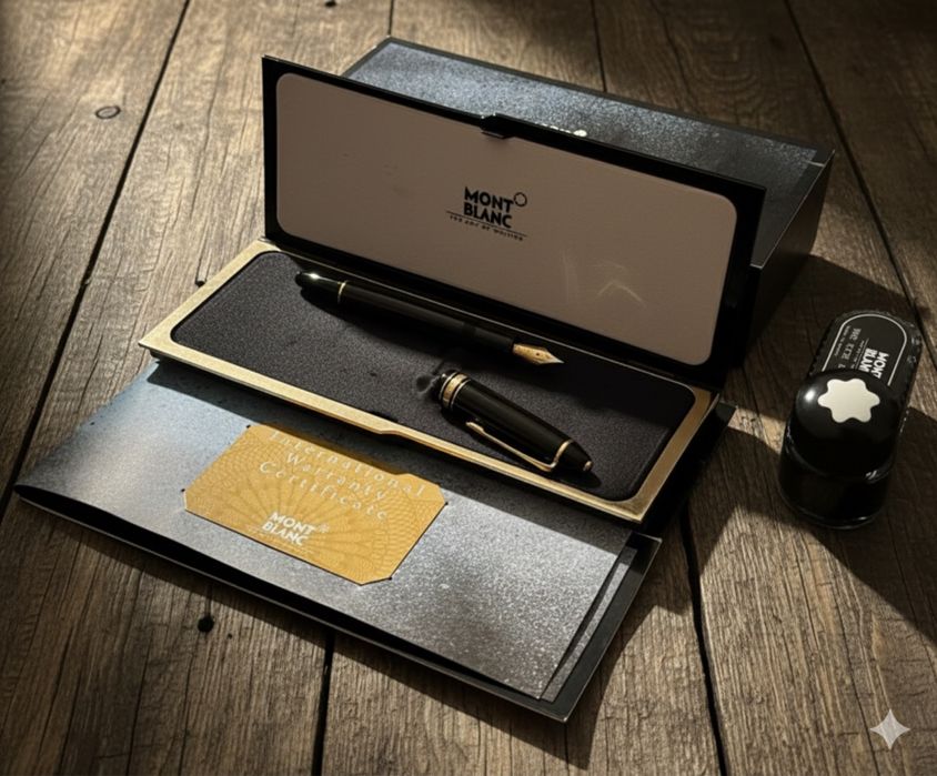 Montblanc Meisterstück 149 + caixa e tinteiro