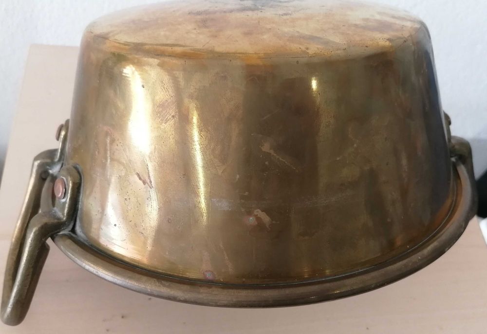 Taça alguidar latão, muito antigo