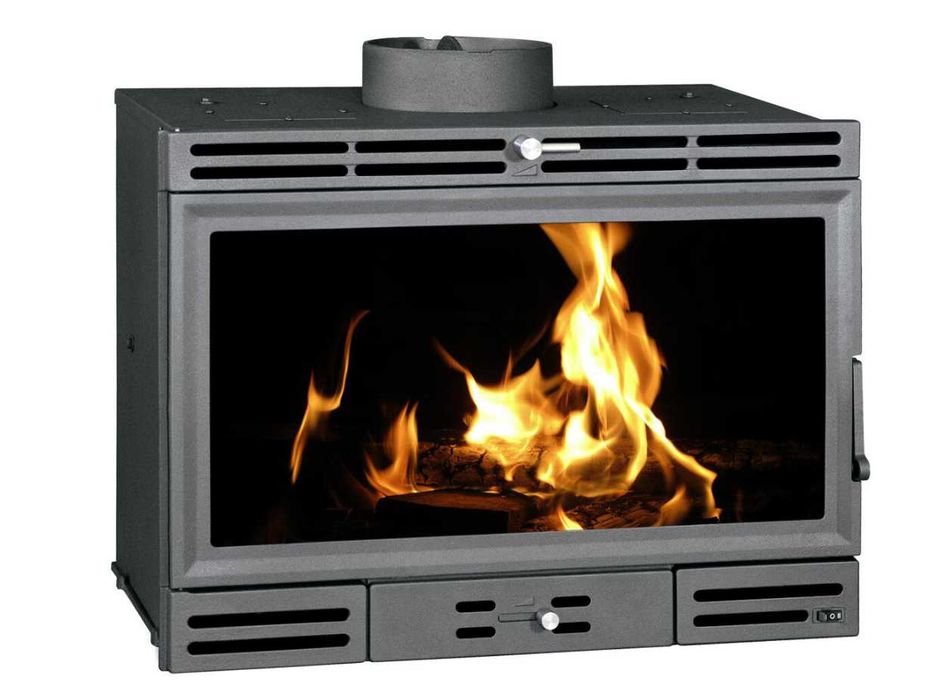 Recuperador de calor a lenha ventilado 12kW