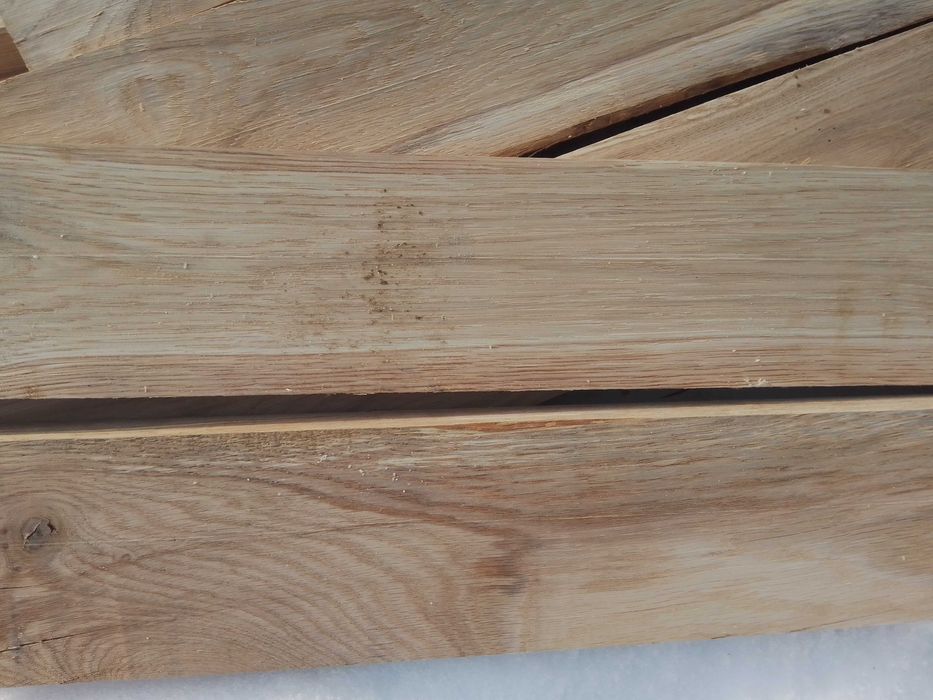 Dębowy parapet 100x10x2,5 cm, nowy