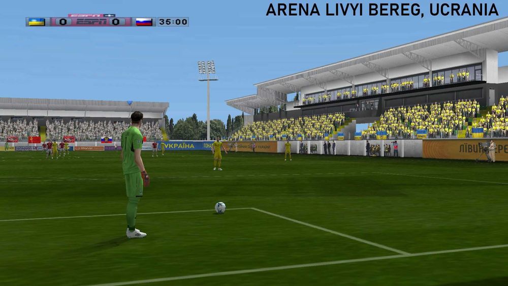 Мод стадіон Лівий Берег PES 6