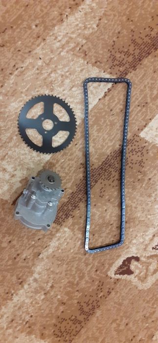 Редуктор 5:1+ ланцюг + зірка для міні мото-байка тримера або велосипед