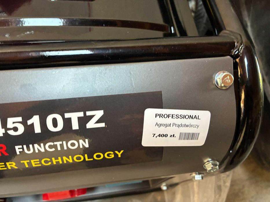 Agregat prądotwórczy GETTRODS GR4510TZ na gwarancji