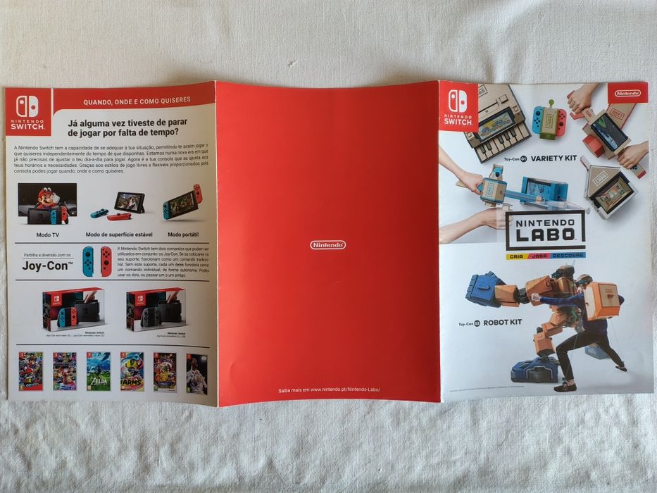 Catálogo Nintendo Switch Labo