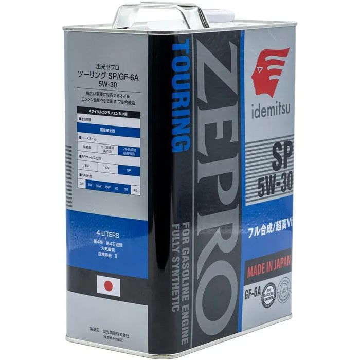 IDEMITSU ZEPRO TOURING 5W-30 4л синтетическое моторное масло (Япония)