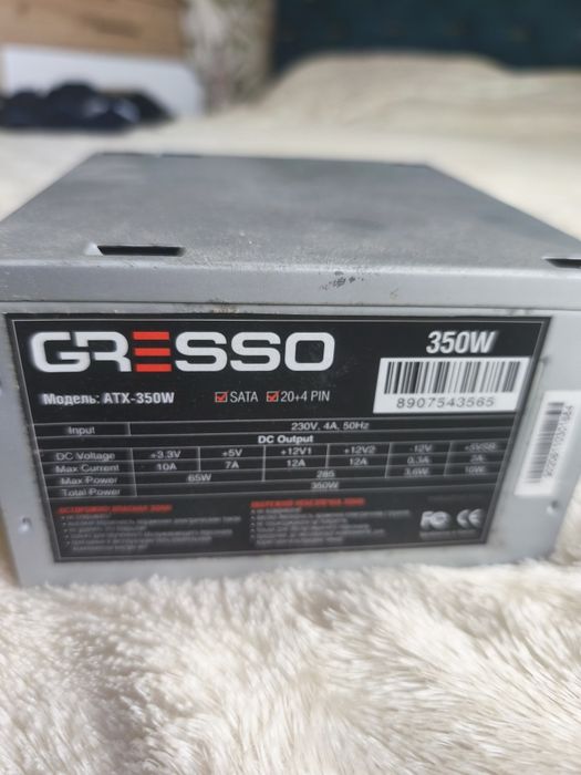Блок живлення GRESSO 350w