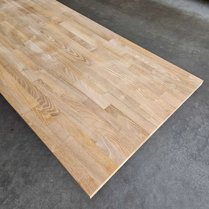 Klejonka akacjowa, łączona na mikrowczepy, blat ,drewno klejone akacja