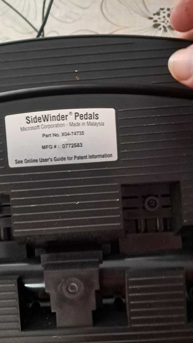 volante microsoft  sidewinder precision racing wheel