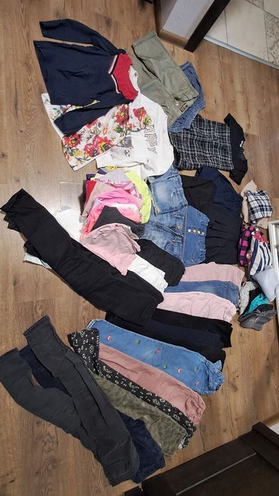 Великий пакет речей для дівчинки 7-9років