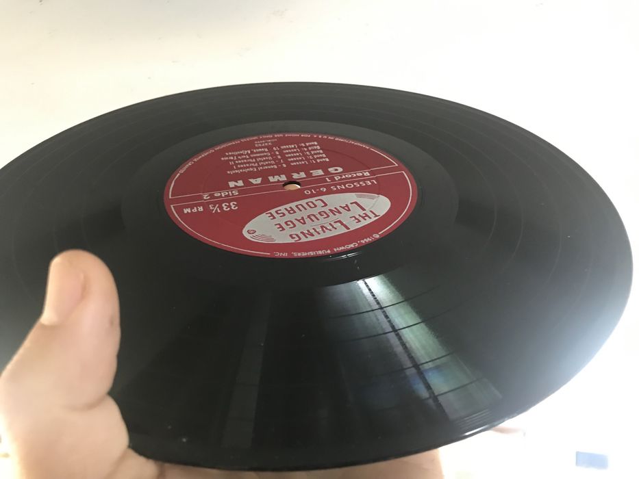 Curso de alemão em Vinyl “The living Languagr Courses”