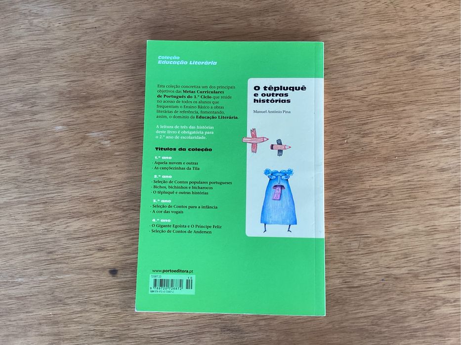 Livro português infantil, O têpluquê e outras histórias