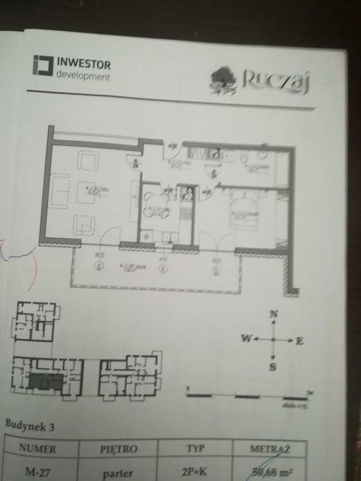 Wynajmę mieszkanie 52 m2