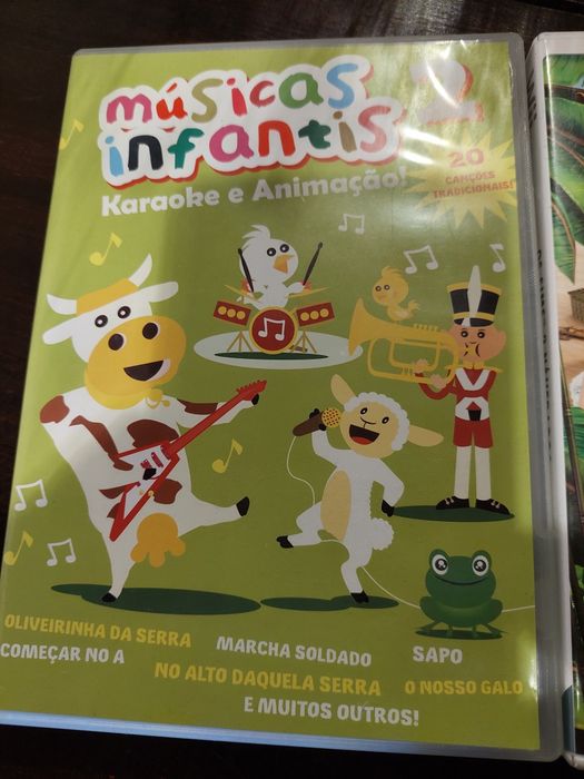 Dvd wi + musicas infantis