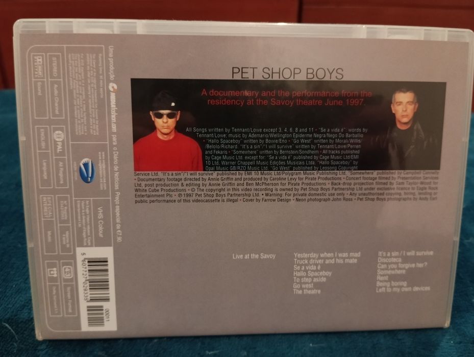 DVD Pet Shop Boys