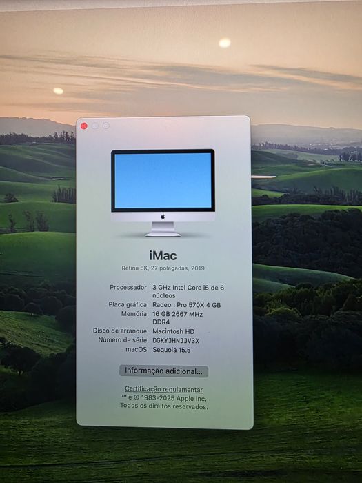 iMac 27 Retina 5K (2019) 16GB RAM