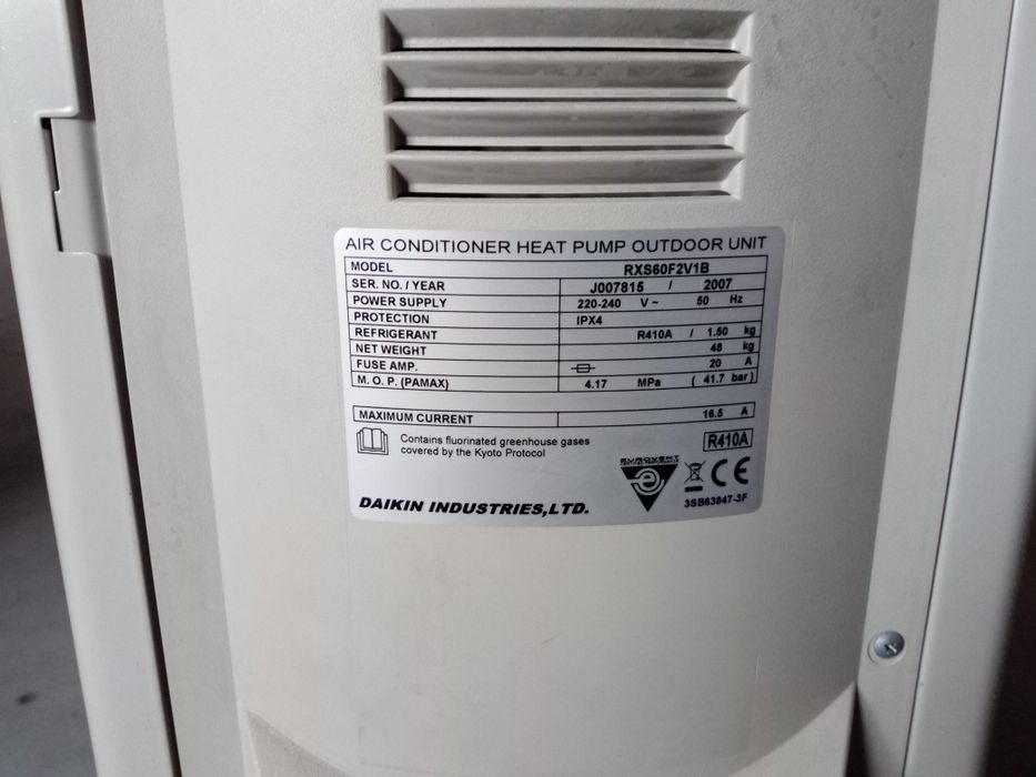 Maquina de ar condicionado daikin