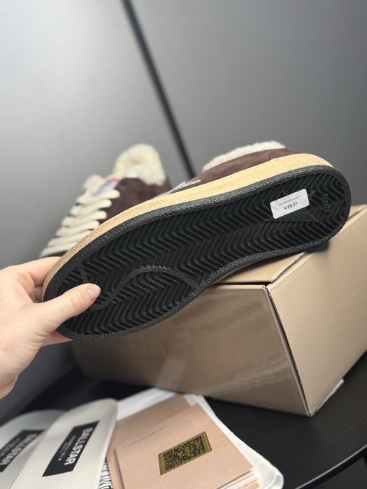 Голден гус кеды женские golden goose кроссвоки с мехом зимние теплые