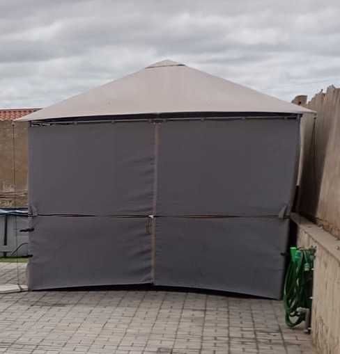 Tenda tipo garagem