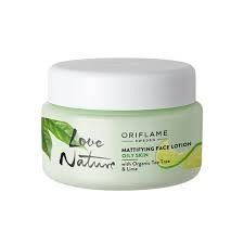 Oriflame Matujący krem Love Nature z drzewem herbacianym I limonką