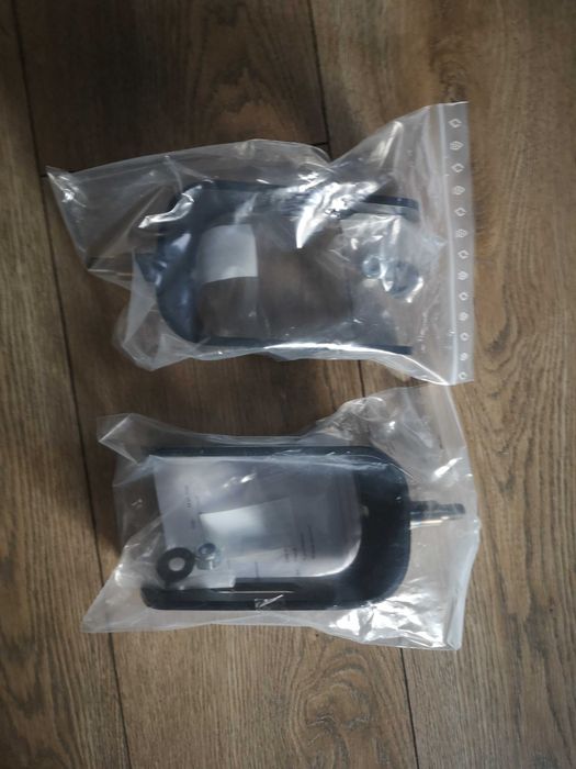 Widelce wózka juvo bez amortyzacji z podkładkami i nakrętkami