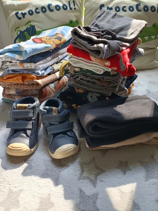 Paka ubrań dla chłopca 86-92 Smyk, Sinsay, H&M, Pepco, Reserved