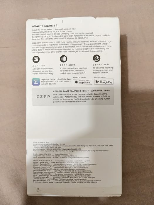 Troco Amazfit Balance 2!