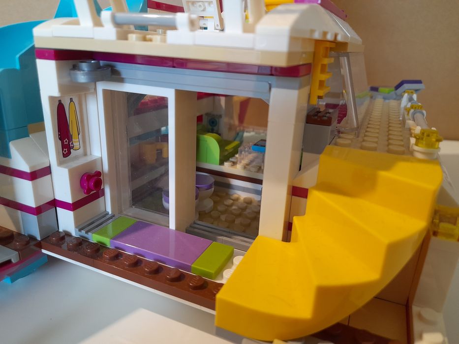 Lego Friends 41317 Słoneczny katamaran duży statek delfiny