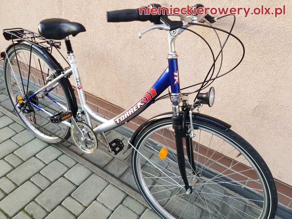 Rower damka damski TORREK koła 28 SHIMANO okazja ALUMINIUM