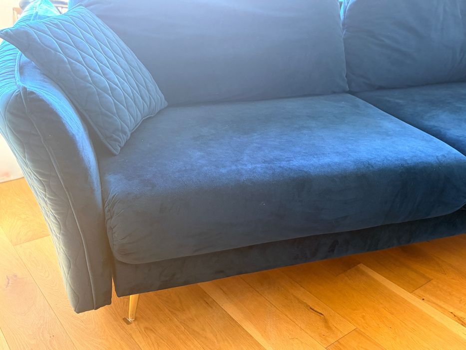 Sofa rozkładana duże poduszki