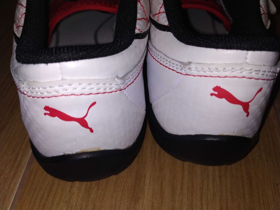 Puma Ferrari drift cat 6 rozmiar 35, białe buty sportowe