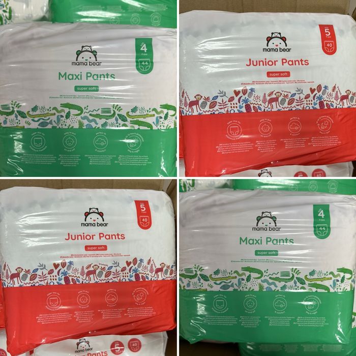 Підгузки-трусики Mama bear super soft 4 та 5 р.  410 грн