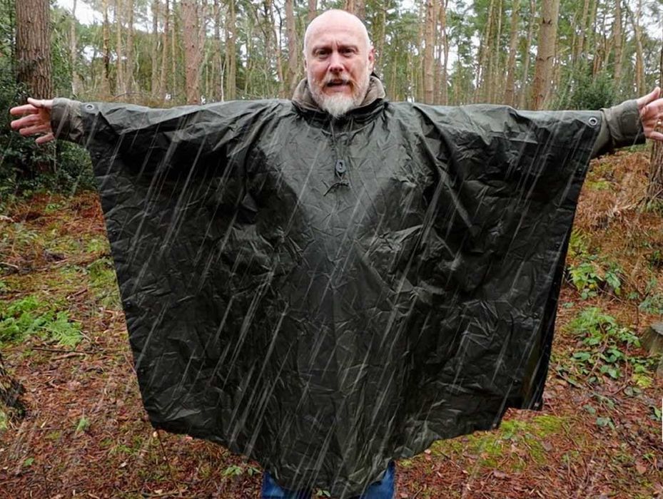 ‼️ДОЩОВИК HELIKON-TEX Poncho U.S. Model Пончо Універсальне плащ палатка накидка тент брезент навіс‼️