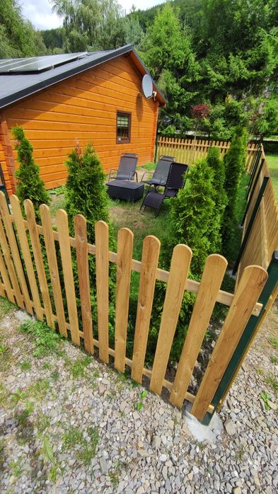 Domek nad rzeką ogrodzony balia Sauna kominek noclegi Brenna, Ustroń