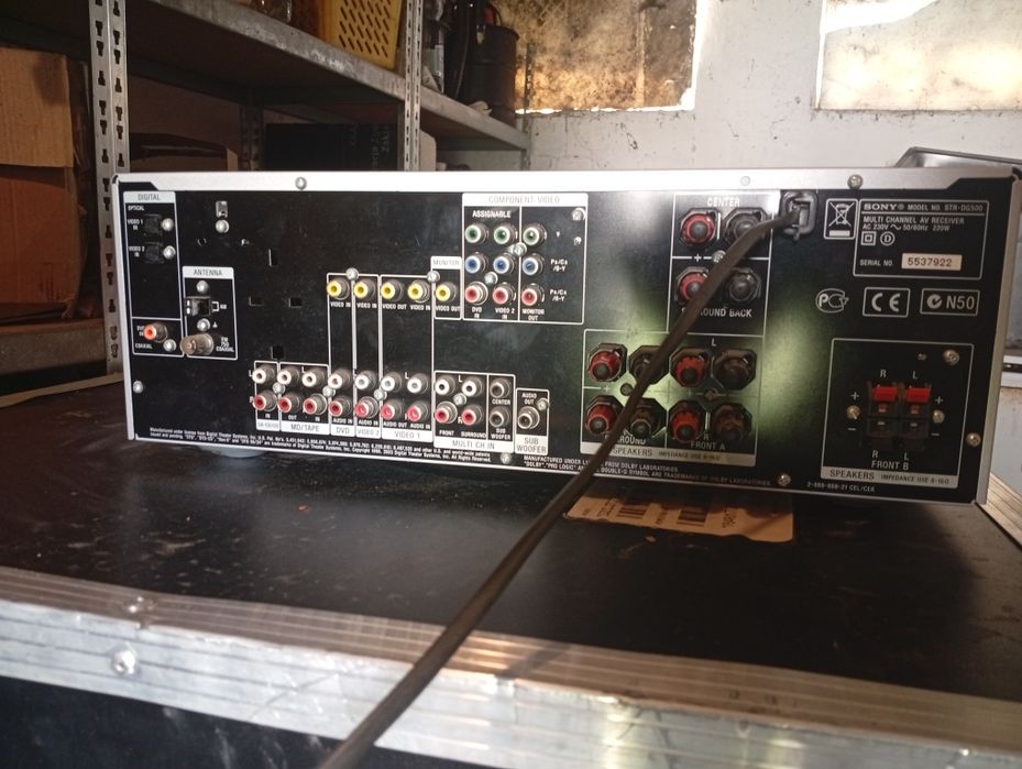 Amplituner Sony STR-DG500 | 6.1 | 100W na kanał | Sprawny