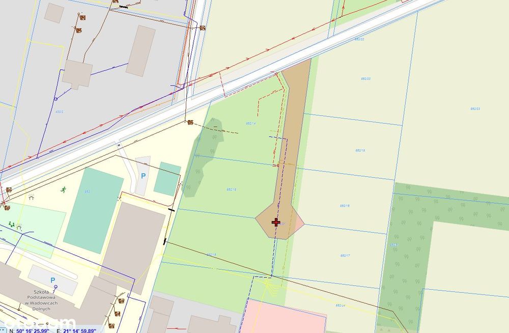 Działki budowlane Wadowice Dolne, WZ,