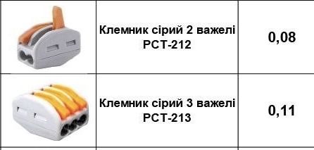 Клемники . Wago. Клеммники для электрики Wago 222-412 PCT-212: 2.80 грн ...