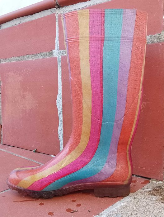 Galochas (botas borracha) coloridas