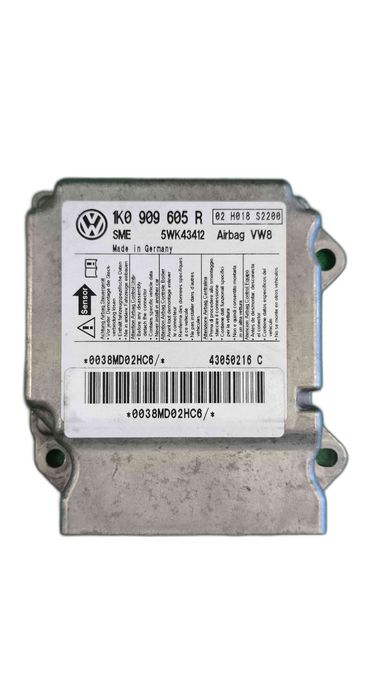 Centralina Airbag VW GOLF V 1K0909605R (OEM) | 5WK43412 (OEM)