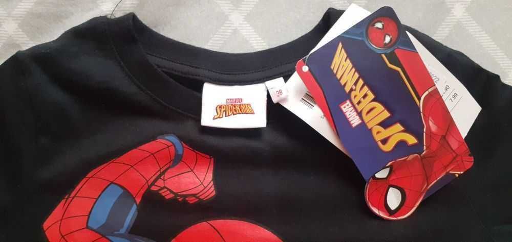 Bluzka Spiderman z metką r.98