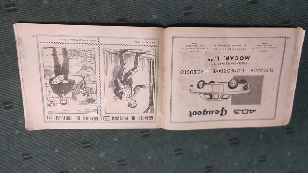 Caderneta Concurso Grandes de Portugal Jornal O Século