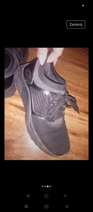 Czarne adidasy rozm.36