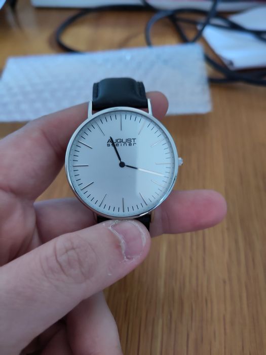 August Steiner Men's Relógio de Quartz