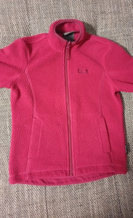 Дуже тепла флісова кофта  Jack Wolfskin  Nanuc 300. На 7-8р.,128см